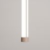 Suspensions Acier Taupe LED 1 Trang
