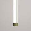 Suspensions Acier Vert Olive LED 1 Trang