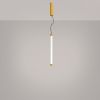 Suspensions Acier Jaune LED 1 Trang