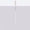 Suspensions Acier Beige LED 1 Trang