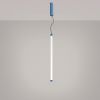 Suspensions Acier Bleu LED 1 Trang
