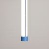 Suspensions Acier Bleu LED 1 Trang