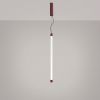 Suspensions Acier Bordeaux LED 1 Trang