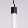 Suspensions Acier Noir LED 1 Trang