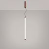 Suspensions Acier Moka LED 1 Trang