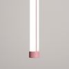Suspensions Acier Rose LED 1 Trang