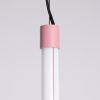 Suspensions Acier Rose LED 1 Trang