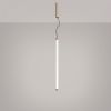 Suspensions Acier Taupe LED 1 Trang