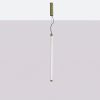 Suspensions Acier Vert Olive LED 1 Trang