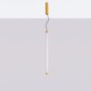 Suspensions Acier Jaune LED 1 Trang
