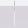 Suspensions Acier Beige LED 1 Trang