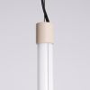Suspensions Acier Beige LED 1 Trang