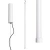 Suspensions Acier Blanc LED 1 Trang