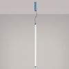Suspensions Acier Bleu LED 1 Trang