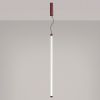 Suspensions Acier Bordeaux LED 1 Trang
