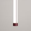 Suspensions Acier Bordeaux LED 1 Trang
