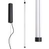 Suspensions Acier Noir LED 1 Trang