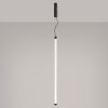Suspensions Acier Noir LED 1 Trang