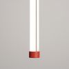 Suspensions Acier Rouge LED 1 Trang