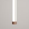 Suspensions Acier Moka LED 1 Trang