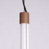 Suspensions Acier Moka LED 1 Trang