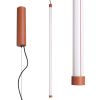 Suspensions Acier Ocre Rouge LED 1 Trang