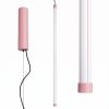 Suspensions Acier Rose LED 1 Trang