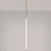 Suspensions Acier Taupe LED 1 Trang