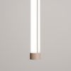Suspensions Acier Taupe LED 1 Trang
