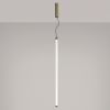 Suspensions Acier Vert Olive LED 1 Trang