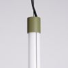 Suspensions Acier Vert Olive LED 1 Trang