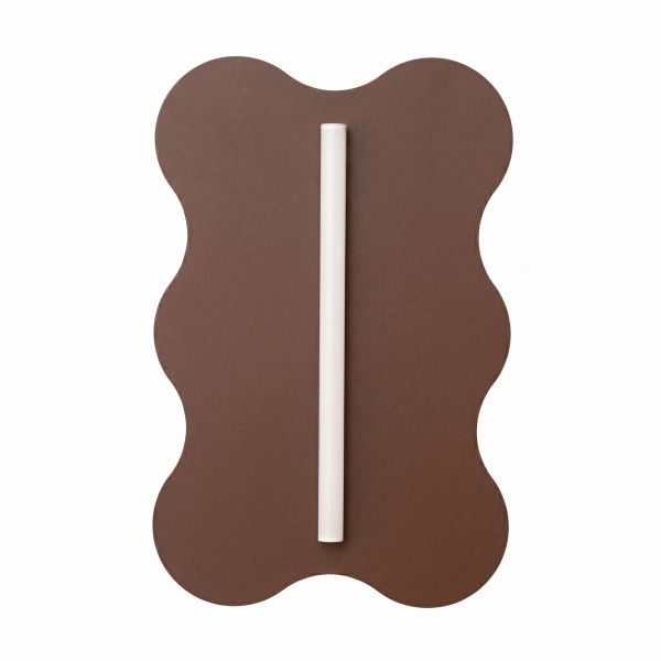 Appliques murales Acier Marron S14d 1 Klover