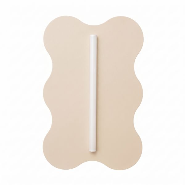 Appliques murales Acier Beige S14d 1 Klover