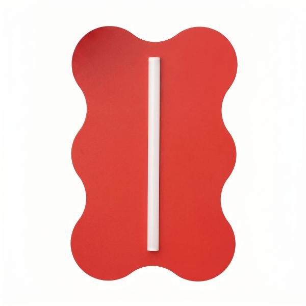 Appliques murales Acier Rouge S14d 1 Klover
