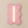 Appliques murales Acier Rose S14d 1 Klover