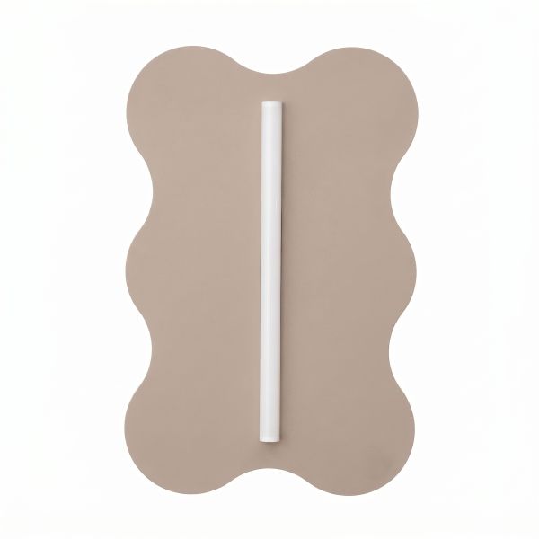 Appliques murales Acier Taupe S14d 1 Klover
