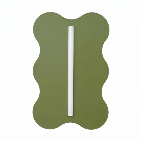 Appliques murales Acier Vert Olive S14d 1 Klover