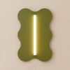 Appliques murales Acier Vert Olive S14d 1 Klover