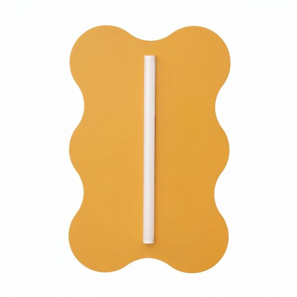 Appliques murales Acier Jaune S14d 1 Klover