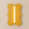 Appliques murales Acier Jaune S14d 1 Klover