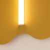 Appliques murales Acier Jaune S14d 1 Klover