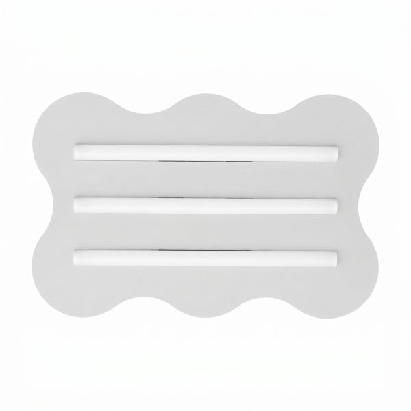 Plafonniers Acier Blanc S14d 1 Klover