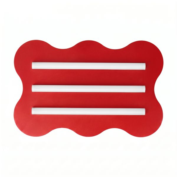 Plafonniers Acier Rouge S14d 1 Klover