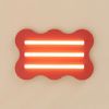 Plafonniers Acier Rouge S14d 1 Klover