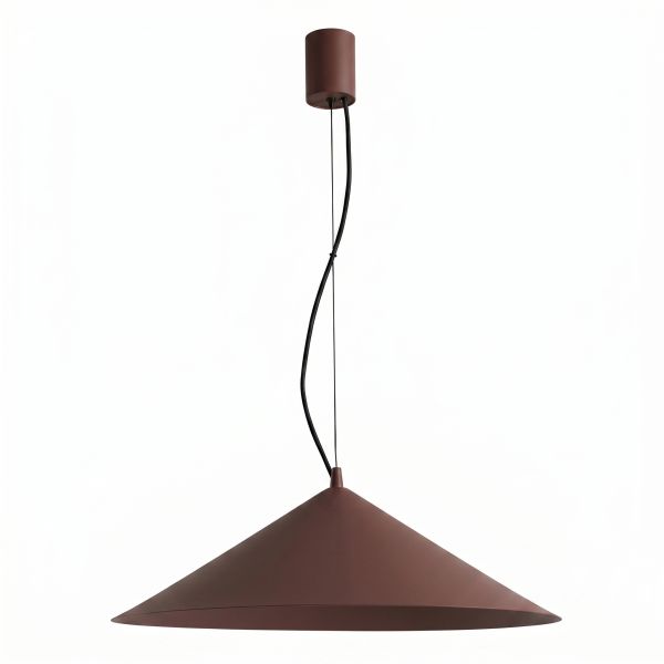 Suspensions Acier Marron LED 1 Fint