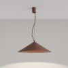 Suspensions Acier Marron LED 1 Fint