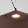Suspensions Acier Marron LED 1 Fint