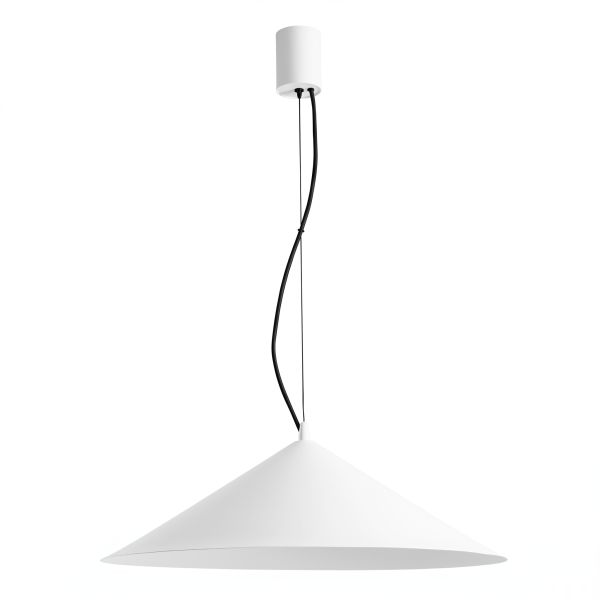 Suspensions Acier Blanc LED 1 Fint