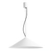 Suspensions Acier Blanc LED 1 Fint