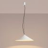 Suspensions Acier Blanc LED 1 Fint